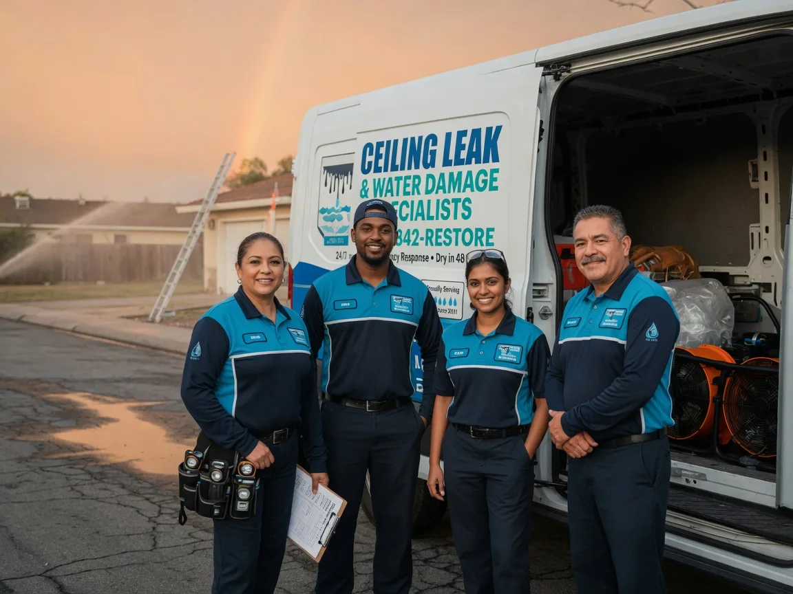 Ceiling Leak Cleanup company in Oilville, VA