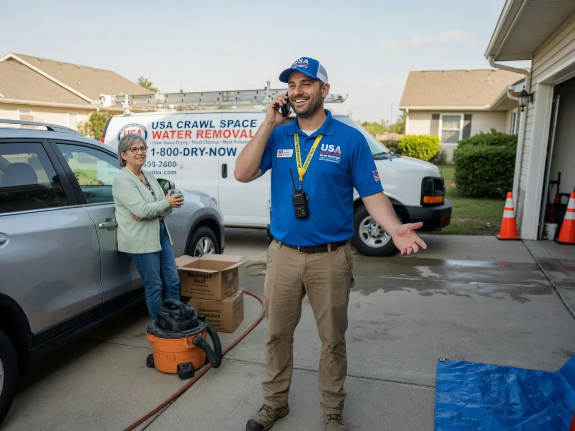 Crawl Space Water Removal Oilville, VA FAQs